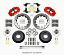 Wilwood Narrow Superlite 6R Front Hub Kit 12.88in Drill Red 82-92 Camaro//Firebird
