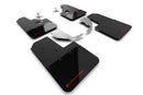 Rally Armor 21-25 Ford Bronco (Steel Bmpr + RR - NO Rptr/Sprt) Blk Mud Flap w/Red Logo