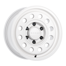 Nomad N501SA Convoy 17x8.5in / 6x139.7 BP / 0mm Offset / 106.1mm Bore - Gloss White Wheel