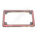 Letric Lighting Perfect Plate Light License Plate Frame Chrome