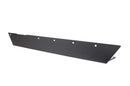 Fishbone Offroad 97-06 Jeep Wrangler TJ Steel Rock Slider W/O Tube Step - Black Textured Powdercoat