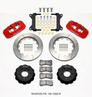 Wilwood AERO6 Front Hat Kit 14.00 Red 63-87 C10 w/ Wilwood Pro Spindles