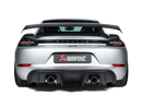 Akrapovic 2020+ Porsche Cayman GT4/Spyder (718) Slip-On Race Line (Titanium) (Req Tips)