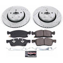 Power Stop 17-19 Jeep Grand Cherokee Front Z23 Evolution Sport Brake Kit