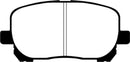 EBC 02-08 Pontiac Vibe 1.8 Redstuff Front Brake Pads