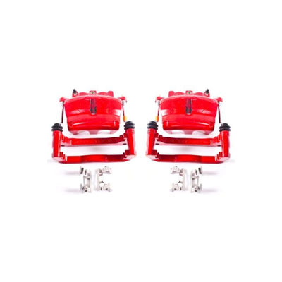 Power Stop 08-16 Buick Enclave Front Red Calipers w/Brackets - Pair