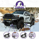 Yukon Gear Ring & Pinion Gear Kit Front & Rear for Toyota 8/8IFS Diff (w/Factory Locker) 4.11 Ratio
