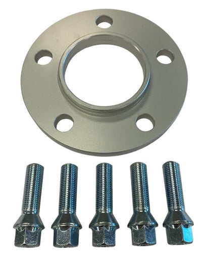 BBS 10mm Spacer Kit Audi 5x112 CB 66.5 - 14x1.5 Bolts (1 Spacer & 5 Lug Bolts) BBS WHEEL ONLY