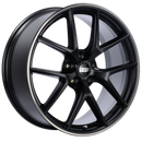 BBS CI-R 19x8.5 5x112 ET45 Satin Black Polished Rim Protector Wheel -82mm PFS/Clip Required