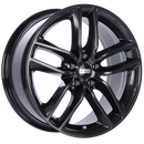 BBS SX 17x7.5 5x112 ET45 Crystal Black Wheel -82mm PFS/Clip Required