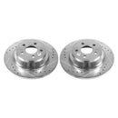Power Stop 07-11 Volvo S80 Rear Evolution Drilled & Slotted Rotors - Pair
