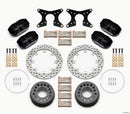 Wilwood Dynapro Lug Mount Dual Rear Dynamic Kit SA Drilled M-W/Lamb Ends 1/2in Studs