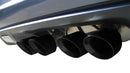 Corsa 2006-2013 Chevrolet Corvette C6 Z06 7.0L V8 Sport 3.0in. Cat-Back Dual Rear Exit with Twin 4.0in. Black PVD Pro-Series Tips