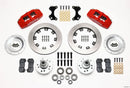 Wilwood Dynapro 6 Front Hub Kit 12.19in Red WWE ProSpindle