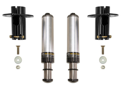 ICON 2020+ Jeep Gladiator JT / 2007+ Jeep Wrangler JK/JL Front Hydraulic Bump Stop Kit