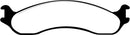 EBC 98-03 Dodge B250 B2500 Cargo 2500 Van 3/4 Ton Greenstuff Front Brake Pads