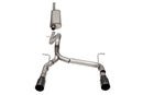 Corsa 2018-2025 Jeep Wrangler JLU 3.6L 2.75in Sport Cat-Back Exhaust w/ 4in Black Tips