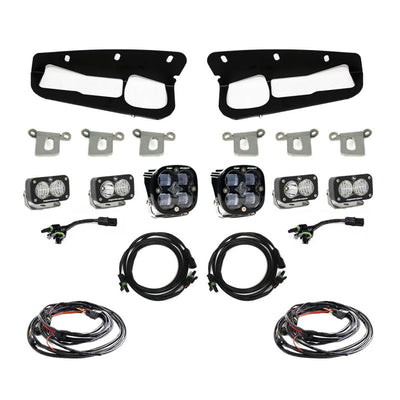 Baja Designs 2021+ Ford Bronco Clear SAE Fog Pocket Kit