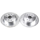 Power Stop 98-05 Lexus GS300 Rear Evolution Drilled & Slotted Rotors - Pair