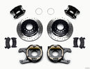 Wilwood D154 P/S Park Brake Kit Drilled Chevy 12 Bolt 2.75in Off w/ C-Clips