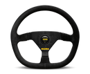 Momo MOD88 Steering Wheel 320 mm - Black Suede/Black Spokes