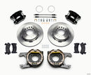 Wilwood D154 P/S Park Brake Kit Jeep Dana 35 2.56 Off 5-lug w/ lines