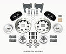 Wilwood Dynapro 6 Front Hub Kit 12.19in Drilled 65-72 CDP C Body -Drum