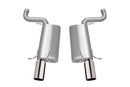 Gibson 06-08 Cadillac STS V 4.4L 2.5in Axle-Back Dual Exhaust - Stainless