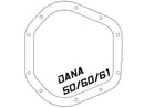 aFe Street Series Dana 60 Front Differential Cover Raw w/ Machined Fins 17-20 Ford Trucks (Dana 60)