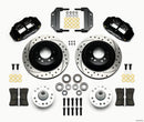 Wilwood Narrow Superlite 6R Front Hub & 1PC Rtr Kit 12.88in Drilled Magnum Force Drop Spindle