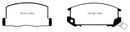 EBC 85-90 Toyota MR2 1.6 Yellowstuff Rear Brake Pads