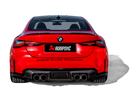Akrapovic 21-22 BMW M3 (G80) / M4 (G82, G83) Rear Carbon Fiber Diffuser - High Gloss Black