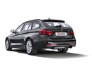 Akrapovic 16-17 BMW 340i (F30 F31) Evolution Line Cat Back (SS) w/ Carbon Tips (Req. Link Pipe)