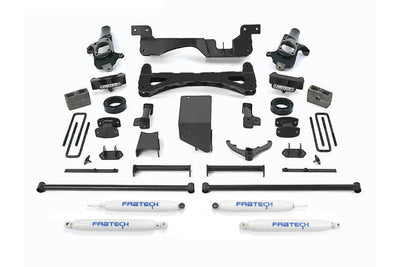 Fabtech 01-10 GM C/K2500HD C/K3500 Non Dually 6in Perf. System w/Perf. Shocks