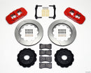 Wilwood AERO4 Rear Kit 14.25in Red 2010-2015 Camaro