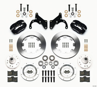 Wilwood Forged Dynalite Front Kit 12.19in 69-70 Impala Drum/Disc 69-82 Vette