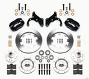 Wilwood Forged Dynalite Front Kit 12.19in 69-70 Impala Drum/Disc 69-82 Vette