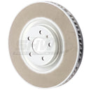 SHW 17-18 Porsche Macan GTS w/18in Wheels w/o Ceramics Left Front Smooth MB Brake Rotor(95B615301J)
