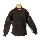 RaceQuip Black Trim SFI-1 JR. Jacket - Kids Small