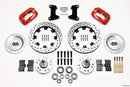 Wilwood Forged Dynalite Front Kit 12.19in Drilled Red 74-80 Pinto/Mustang II Disc Spindle only