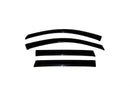 AVS 04-12 Chevy Colorado Crew Cab Ventvisor Outside Mount Window Deflectors 4pc - Smoke