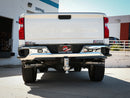 aFe Large Bore-HD 4in 409SS DPF-Back Exhaust System w/Polished Tips 20 GM Diesel Trucks V8-6.6L