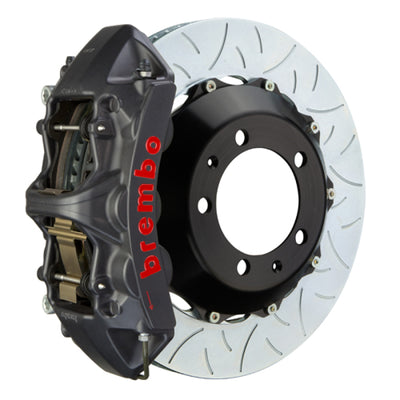Brembo 06-09 Honda S2000 Front GTS BBK 6 Piston Cast 355x32 2pc Rotor Slotted Type-3-Black HA
