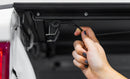 Access LOMAX Tri-Fold Cover 07-21 Toyota Tundra - 5ft 6in Bed (w/ Deck Rail) - Black Diamond
