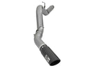 aFe LARGE Bore HD 5in Exhausts DPF-Back SS w/ Black Tips 16-17 GM Diesel Truck V8-6.6L (td) LML/L5P