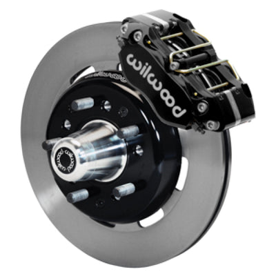 Wilwood 55-57 Chevy Bel Air w/ Wilwood Tri-Five Spindle Dynapro 4 Kit, 5x4.50in/4.75in Hub