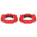 Power Stop 03-09 Toyota 4Runner Front Red Calipers w/o Brackets - Pair