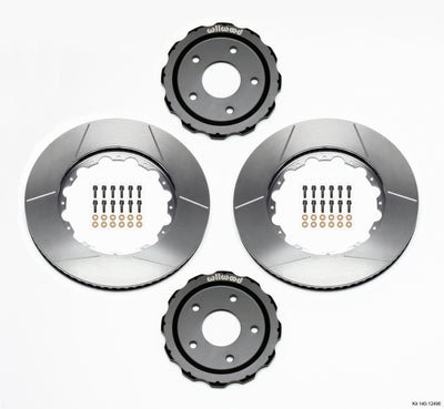 Wilwood Hat/Rotor Kit Front 06-Up Corvette C6-Z06 (2pc Hat/Rtr)