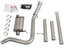 aFe MACHForce XP Exhaust 3in-3.5in SS Single Side Ext CB w/ Black Tip 99-04 Ford F150 V8 5.4L/6.8L