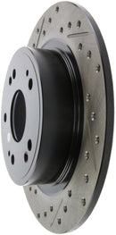 StopTech 09-10 Acura TSX / 08-10 Honda Accord Coupe/05-10 Sedan Right Rear Slotted & Drilled Rotor